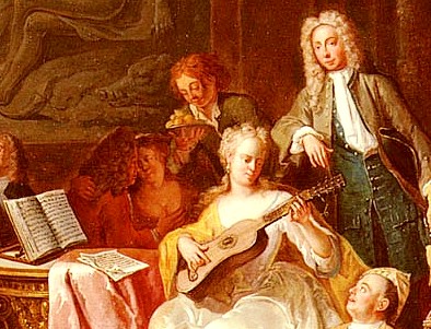 Angellis Pieter A Musical Assembly 1719 priv coll
